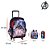 Kit Mochila Infantil Escolar Capitão América Marvel Rodinha - Imagem 3