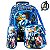 Kit Mochila 3d Escolar Infantil Com Rodinhas Capitão América - Imagem 1