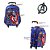 Kit Mochila Escolar Infantil Capitão América Marvel Rodinhas - Imagem 3