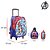 Kit Mochila Infantil Escolar Vingadores Capitão América 3D C - Imagem 3