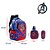 Kit Mochila Escolar Infantil De Costas Avengers Guerra Infin - Imagem 3