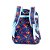 Kit Mochila Infantil Escolar Avengers Marvel Azul de Costas - Imagem 6