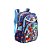 Kit Mochila Infantil Escolar Avengers Marvel Azul de Costas - Imagem 3
