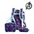 Kit Mochila Infantil Escolar Avengers Marvel Azul de Costas - Imagem 7