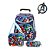 Kit Mochila Infantil Escolar Avengers Marvel Azul Rodinhas - Imagem 1