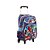 Kit Mochila Infantil Escolar Avengers Marvel Azul Rodinhas - Imagem 3