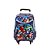 Kit Mochila Infantil Escolar Avengers Marvel Azul Rodinhas - Imagem 2