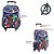 Kit Mochila Infantil Escolar Avengers Marvel Azul Rodinhas - Imagem 4