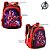 Kit Mochila Escolar Infantil Avengers Marvel De Costas - Imagem 2