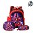 Kit Mochila Escolar Infantil Avengers Marvel De Costas - Imagem 1