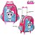Kit Mochila Escolar Infantil Lol Surprise Detalhes Em Glitte - Imagem 5