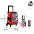 Kit Mochila Pequena Escolar Infantil Avengers Com Rodinhas V - Imagem 3