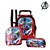 Kit Mochila Pequena Escolar Infantil Avengers Com Rodinhas V - Imagem 1