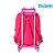 Mochila Rosa Infantil Escolar Frozen Com Rodinhas Disney - Imagem 4