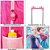 Kit Mochila Escolar Infantil Disney Elsa Anna Frozen Rodinha - Imagem 4