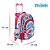 Mochila Escolar Infantil Frozen Elsa E Anna Disney C Rodinha - Imagem 3