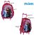 Mochila 3D Escolar Infantil Disney Frozen 2 C Rodinhas Rosa - Imagem 2