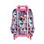 Kit Mochila Infantil Escolar Frozen 2 Elsa e Anna 3D Rodinha - Imagem 8