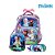 Kit Mochila Infantil Escolar Frozen 2 Elsa e Anna 3D Rodinha - Imagem 1