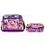 Mochila Feminina Infantil Princesas + Lancheira Estojo Costa - Imagem 6