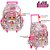 Kit Mochila Escolar Infantil LOL GLITER FLOWER Com Rodinhas - Imagem 3