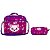 Kit Mochila Feminina Escolar de Rodinha Marie com Lancheira - Imagem 6