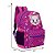 Mochila Feminina Infantil Gata Marie Costa Roxa Resistente - Imagem 3