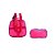Kit Mochila Escolar Infantil Unicórnio Rosa De Rodinha - Imagem 7