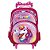 Kit Mochila Infantil Escolar Com Rodinhas Unicórnio - Imagem 6