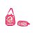 Kit Mochila Rosa Infantil Escolar Patrulha Canina Rodinhas - Imagem 5