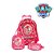 Kit Mochila Rosa Infantil Escolar Patrulha Canina Rodinhas - Imagem 1