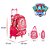 Kit Mochila Rosa Infantil Escolar Patrulha Canina Rodinhas - Imagem 4