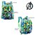 Mochila Infantil Incrível Hulk Marvel Verde Escolar 3D - Imagem 5