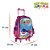 Mochila Escolar Infantil Baby Shark Com Rodinhas - Imagem 3