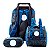 Kit Mochila Infantil Escolar Vingadores Marvel Com Rodinha - Imagem 5