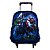 Mochila Infantil Escolar Marvel Vingadores 3D Com Rodinhas - Imagem 1