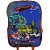 Mochila escolar de rodinha Hot Wheels preto Luxcel - Imagem 1
