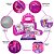 Kit Mochila Feminina de Costas Princesa Sofia com Acessórios - Imagem 4