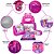 Mochila Feminina Escolar Princesa Sofia de Rodinha + Brindes - Imagem 4