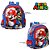Mochila Escolar Infantil Jogo Mario Bros De Costas - Imagem 2