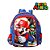 Mochila Escolar Infantil Jogo Mario Bros De Costas - Imagem 1