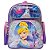 Mochila Feminina Costas Cinderela com Lancheira Infantil - Imagem 5