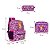 Mochila Feminina Princesa Sofia com Lancheira e Estojo - Imagem 3