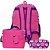 Mochila Feminina Princesa Sofia com Lancheira e Estojo - Imagem 7