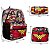 Mochila Feminina Infantil Mulher Maravilha Lancheira Estojo - Imagem 3