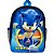 Mochila Masculina Sonic O Filme Costa Lancheira Estojo TN - Imagem 5