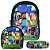 Mochila Masculina Escola Infantil Minecraft Lancheira Estojo - Imagem 1