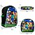 Mochila Masculina Escola Infantil Minecraft Lancheira Estojo - Imagem 3
