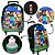 Mochila Menino Infantil Rodinha Minecraft Lancheira Estojo - Imagem 2