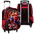 Mochila Infantil Masculina Rodinhas Homem Aranha 3D Marvel - Imagem 1